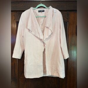 Karl Lagerfeld pink jacket size Large